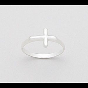 Sterling Silver Cross Ring